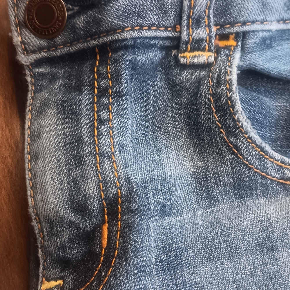 Elegant Blue Boot Cut Women's Jeans - Picture 2 of 8
